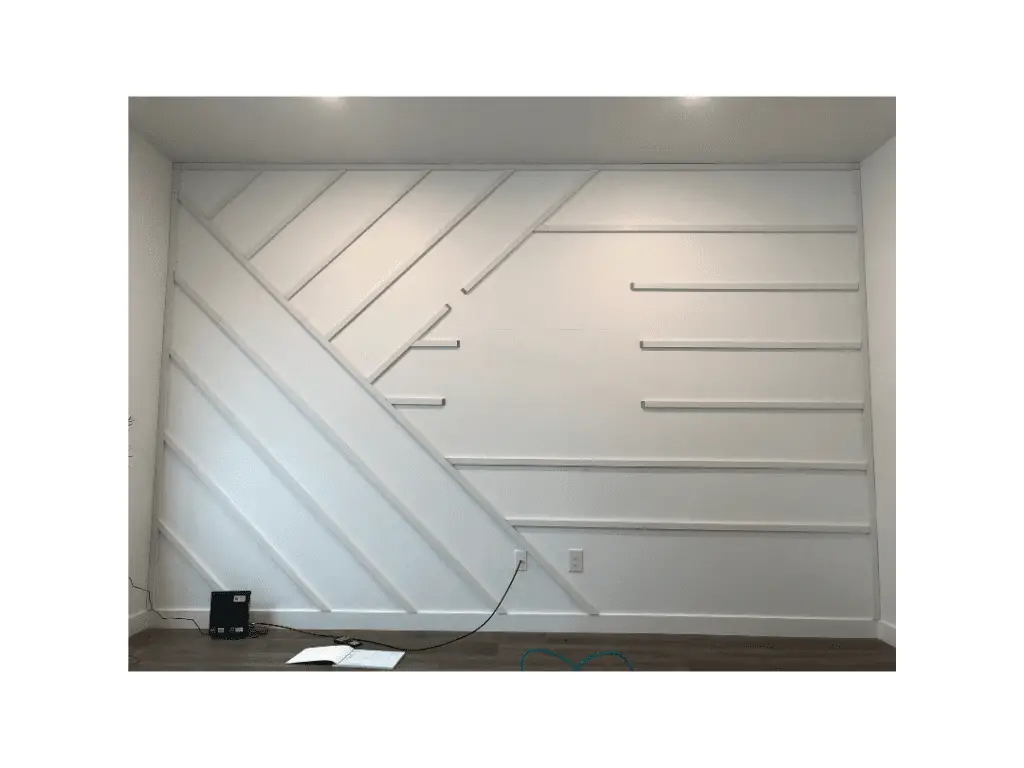 Modern Board And Batten Accent Wall