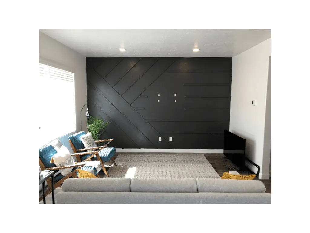 Modern Board And Batten Accent Wall