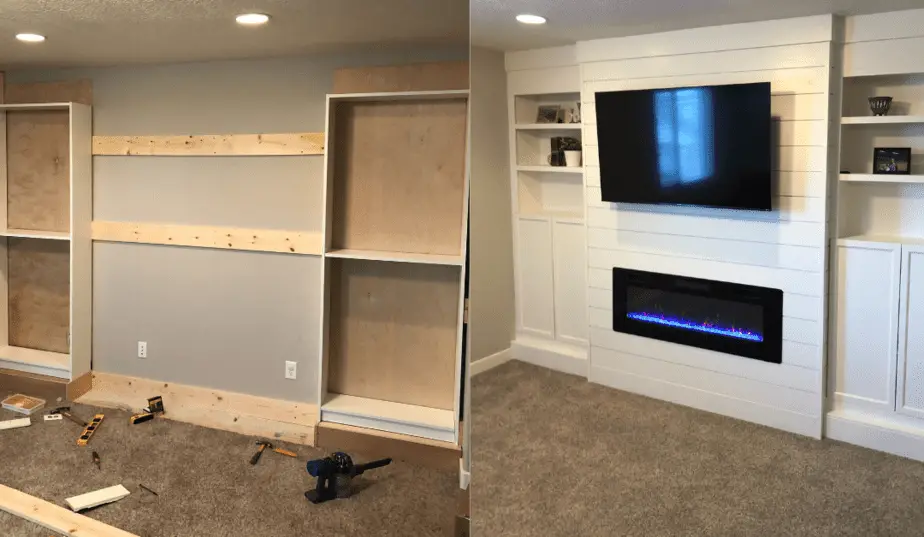 IKEA Billy Bookcase Built-ins Hack