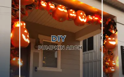 Halloween Pumpkin Arch