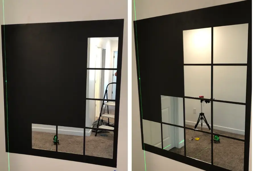 How to Make A Mirror Wall