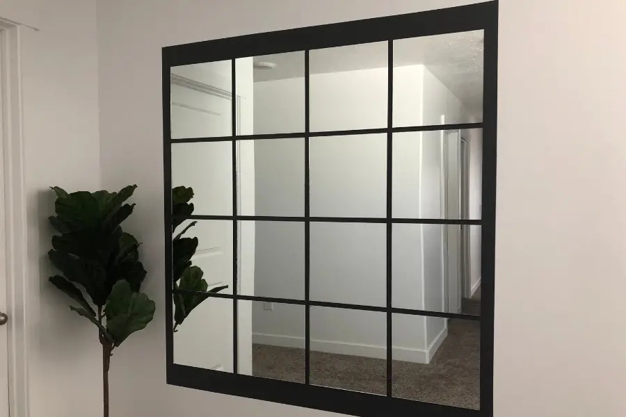 How to Make A Mirror Wall