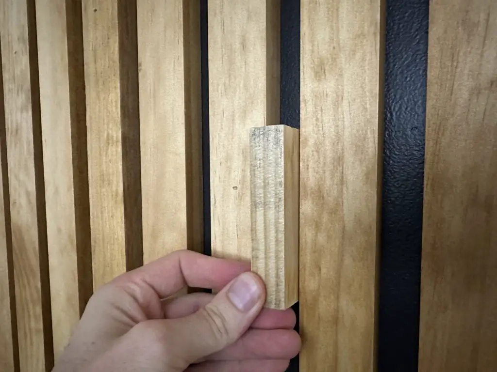 How To Make A DIY Slat Wall